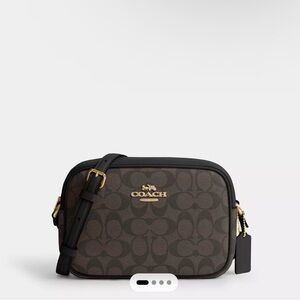 Coach Mini Jamie Camera Signature Belt Bag